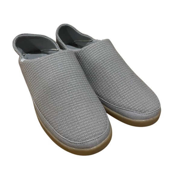 TOMS Gray Waffle Knit Slip On Casual Shoes Comfort Loafers - Picture 1 of 8
